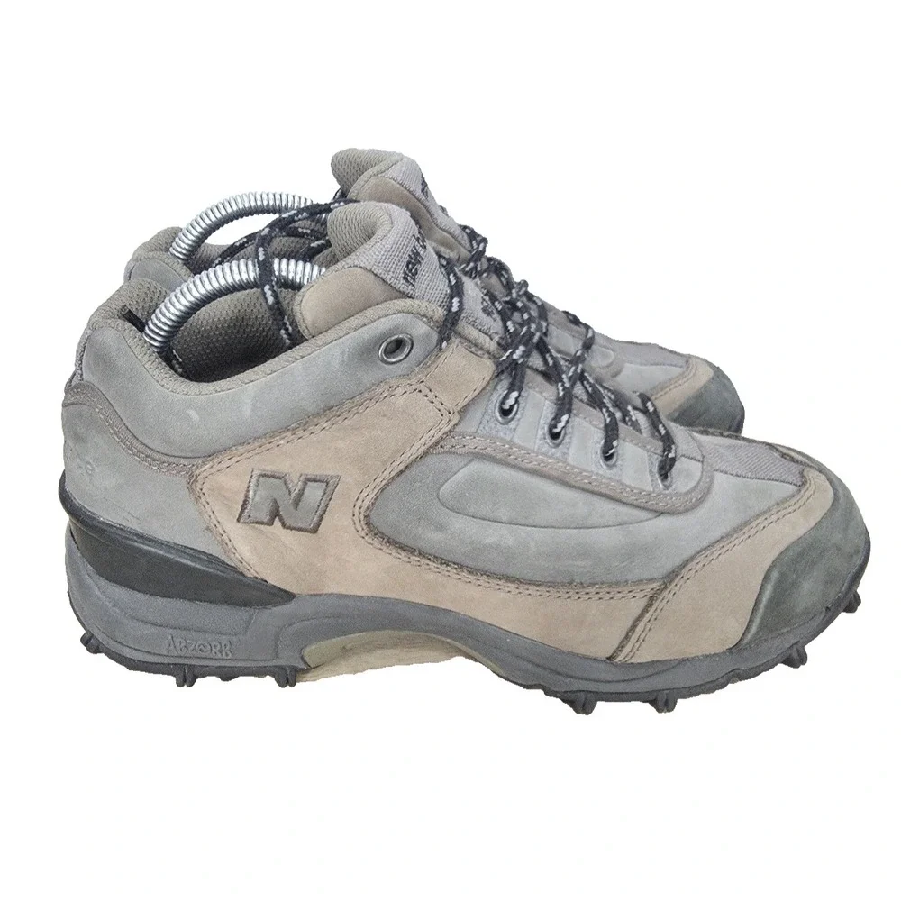 Vintage New Balance 961 Hiking Shoes Women 9  Brown Trail Waterproof No Insole
